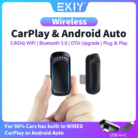 CarLink Adaptateur Sans Fil Pour véhicule équipés de CarPlay ou Android Auto Filaire !