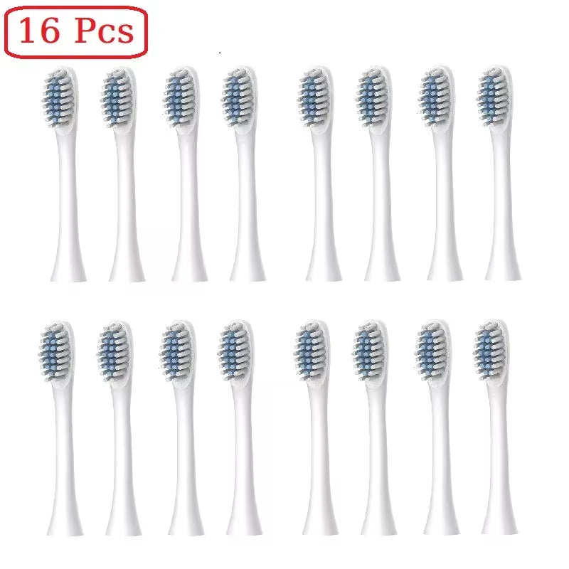 Replacement Toothbrush Heads for X.Q.M.Q X-3 X-2 Sonic Electric Toothbrush Soft Dupont Bristle Tooth Brush Head,4/8/16Pcs