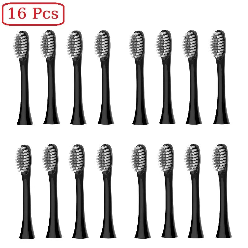 Replacement Toothbrush Heads for X.Q.M.Q X-3 X-2 Sonic Electric Toothbrush Soft Dupont Bristle Tooth Brush Head,4/8/16Pcs